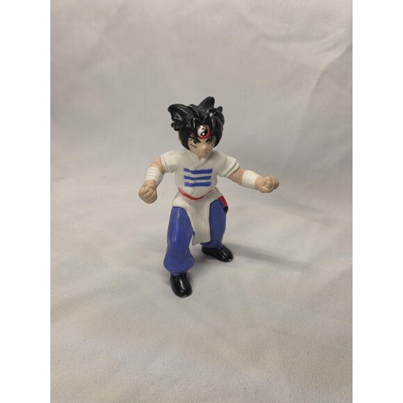 Ray Rei Kon Anime Figure BeyBlade 3 Inch 2002 Burger King Kids Club Meal Toy - Picture 1 of 3
